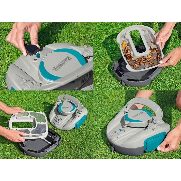 Bestway Akku Poolroboter AquaTronix G100 grau blau Poolreiniger Poolsauger – Bild 9