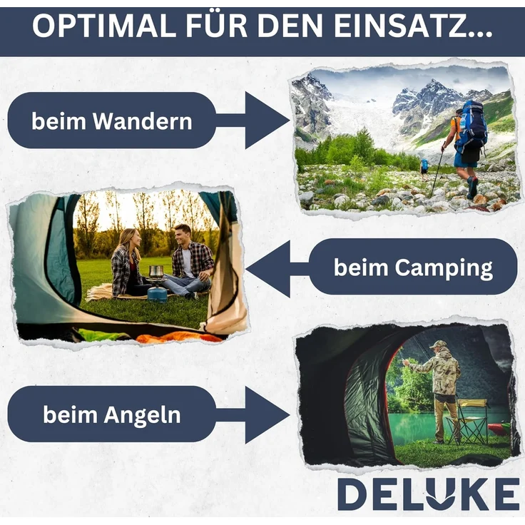 DELUKE® Campingzelt 4 Personen TIPI camouflage regenfest, atmungsaktiv Tipi Pyramidenzelt Familienzelt für 4 Personen Gruppenzelt Zelt Camping Zelt Outdoor Zelten – Bild 4