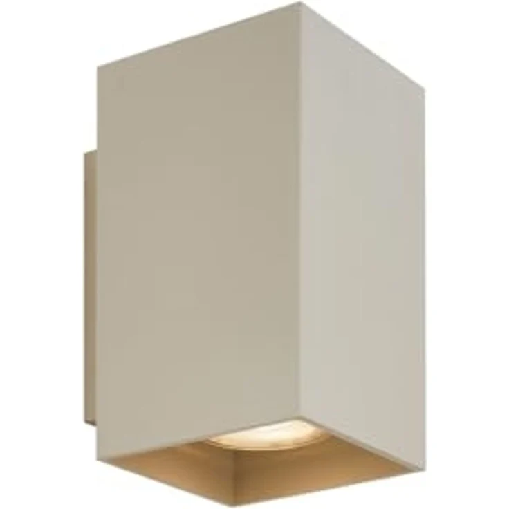 Qazqa Wandleuchte Sandy, ohne Leuchtmittel, GU10, Beige, Modern, Aluminium, 2-flammig – Bild 6