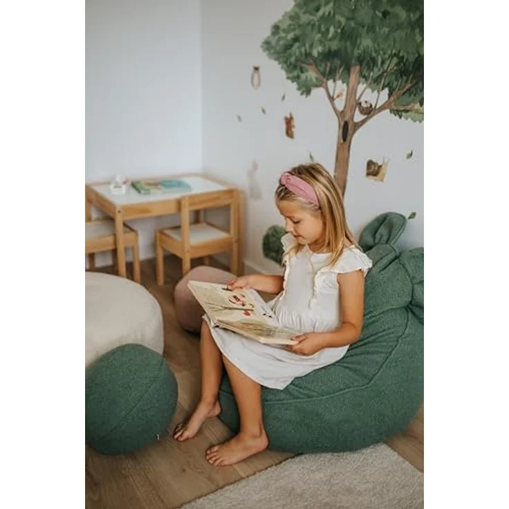 FAVRE Sitzsack KIDS Kinder Sitzsack mit Ohren – Bild 10