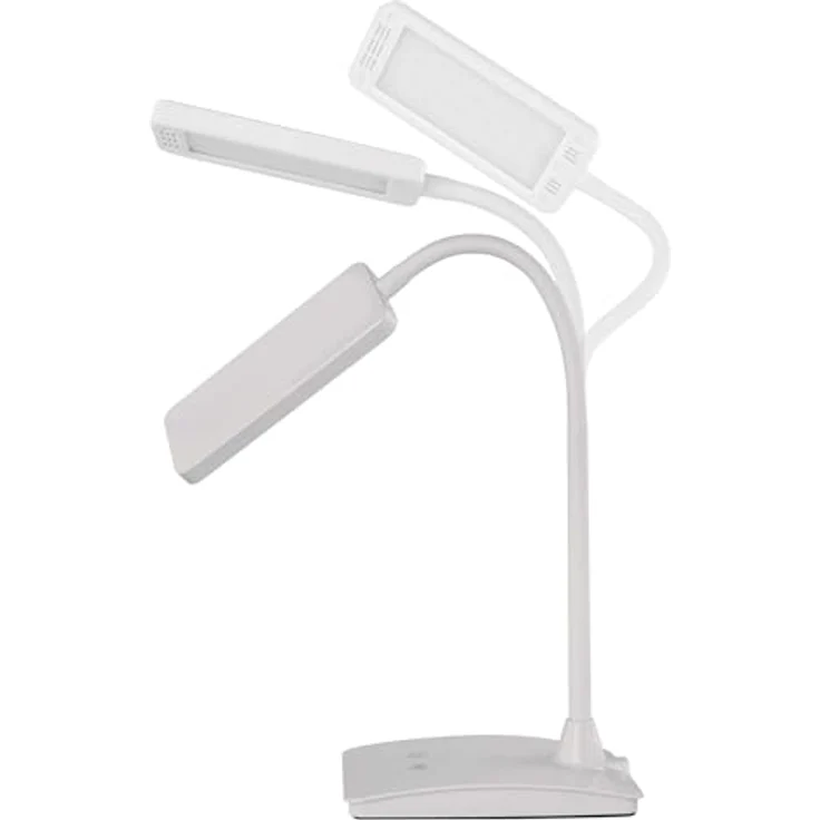 EMOS LED Tischlampe EDDY, 6 Watt, 480 lm, dimmbar, einstellbare Lichtfarbe 3000 K, 4500 K, 6800 K, Lebensdauer 30.000 Stunden, weiß, Z7599W – Bild 8