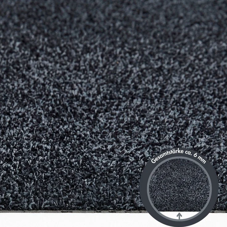 Andiamo Fußmatte Samson, Made in Netherlands, rechteckig, Höhe: 6 mm, Schmutzfangmatte, waschbar, rutschhemmend, auch als 2er Set erhältlich – Bild 3
