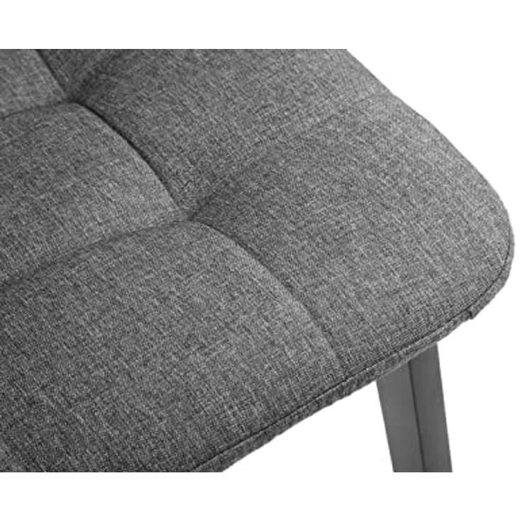 Julian Bowen Hayden Esszimmerstühle mit Paneelen, Grau, 4er-Set – Bild 6