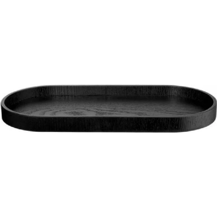 Asa Holztablett Wood Oval Schwarz (16,5x35,5 cm) 53796970 – Bild 4