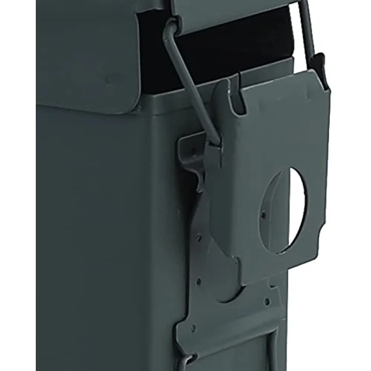 Munitionskiste Ammo Box Metallkiste Transport Metallbox 275x97x185mm grün – Bild 4