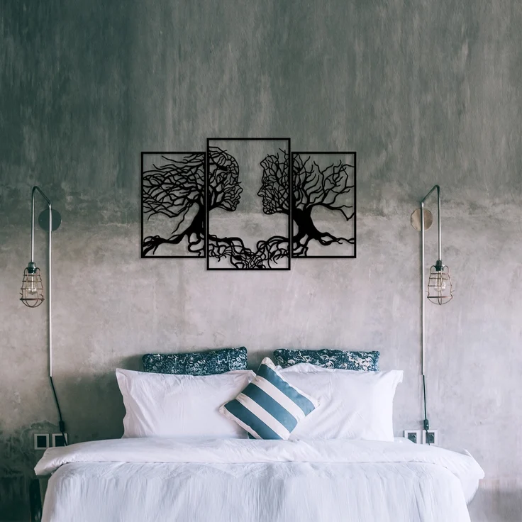 Wallity Wanddekoobjekt 100% METAL (Thickness: 1,2mm), 116 x 71 cm Z1114 – Bild 2