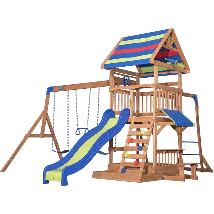 Spielturm Northbook 430 x 439 x 300 cm hell