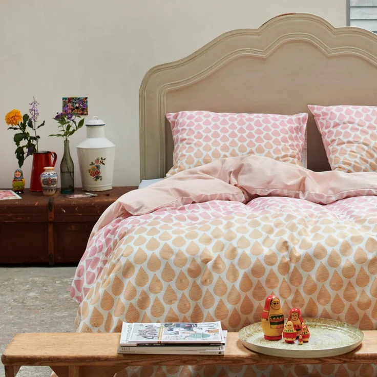 Esprit Bettwäsche Rainns Pink Satin 240 x 220 + 2x 80 x 80 cm – Bild 7