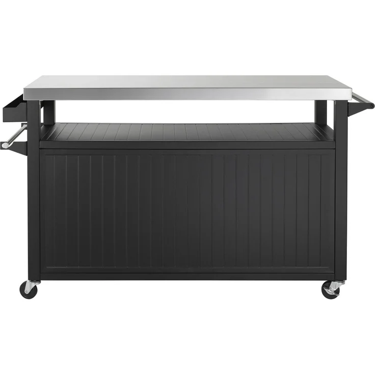 Primaster Grillwagen Napa XXL Universal 2-türig 153x90 cm schwarz – Bild 4