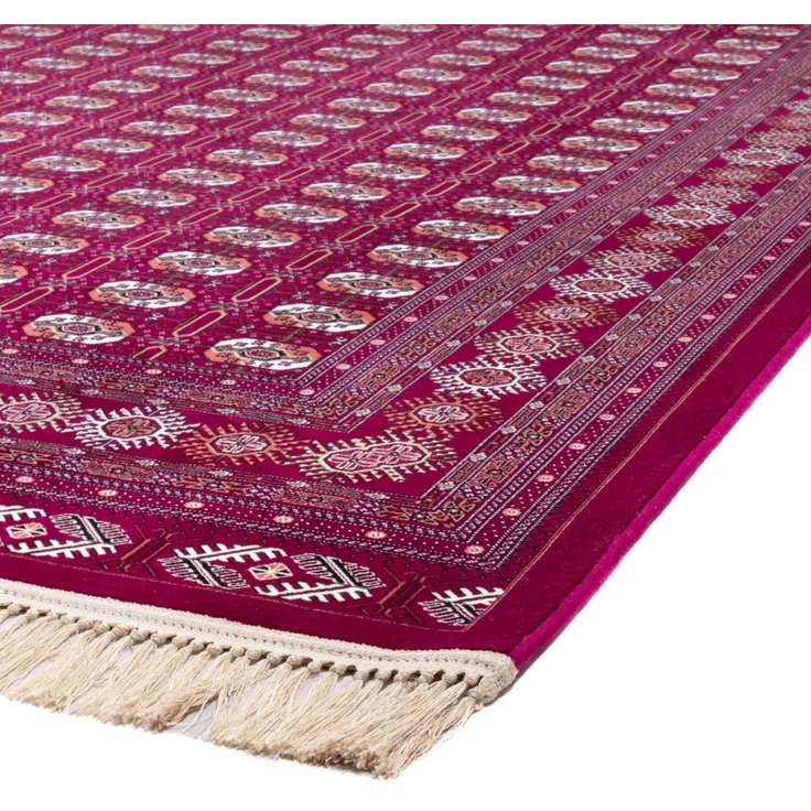 Orientteppich »Buchara« 400 x 300 cm - weinrot – Bild 3