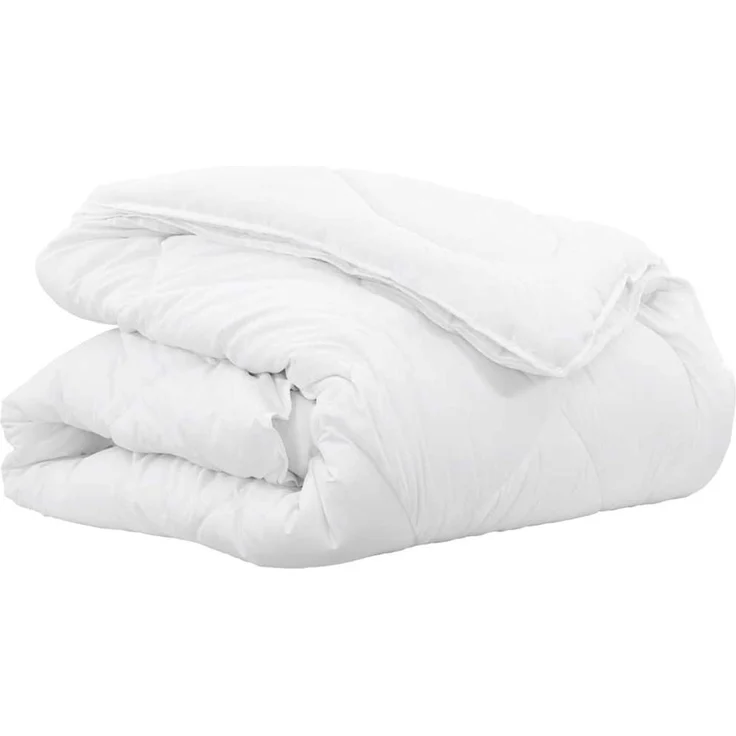 vidaXL 2-in-1 Bettdecke 262 x 242 x 10 cm Winter Polyester Weiß 42007792 – Bild 2