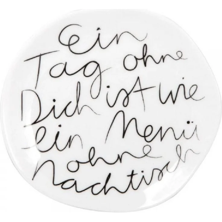 Räder Frühstücksteller Design Teller Klein Ein Tag Ohne Dich (14 cm) – Bild 3
