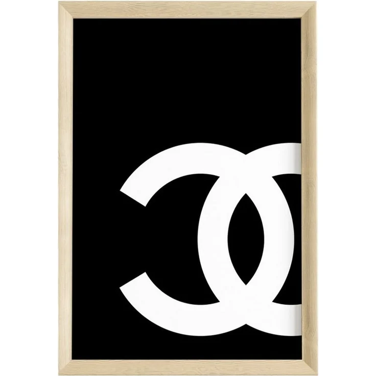 JUSTGOODMOOD Poster Premium ® Chanel Poster · ohne Rahmen, Poster in verschiedenen Größen verfügbar – Bild 1