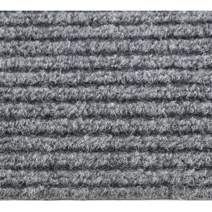 vidaXL Schmutzfangläufer Grau 100x450 cm 327181 – Bild 4
