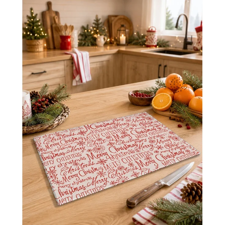 Hermia Concept 'Ckt12194 - 2535' Glasschneidebrett, Mehrfarbig, 25 x 35 cm – Bild 2