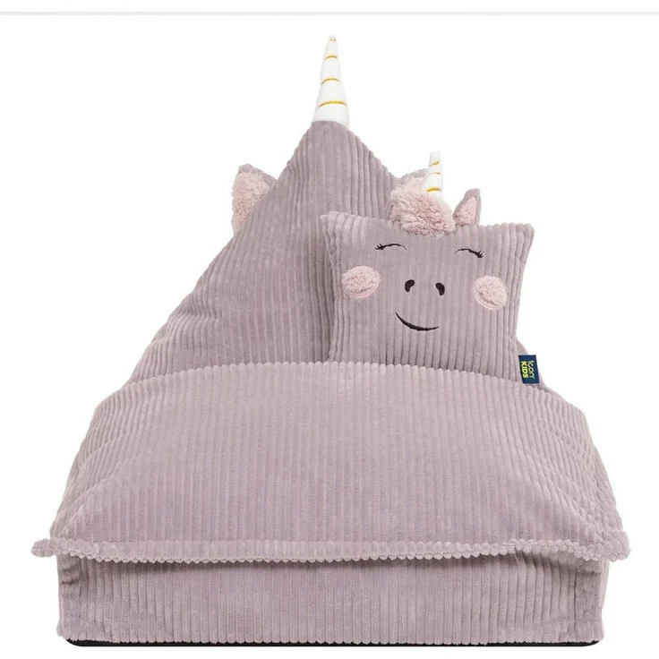 icon Sitzsack Kinder Animalfreunde mit Kissen aus Cord, 72x102x66cm, Made in Germany, für Kinderzimmer – Bild 4