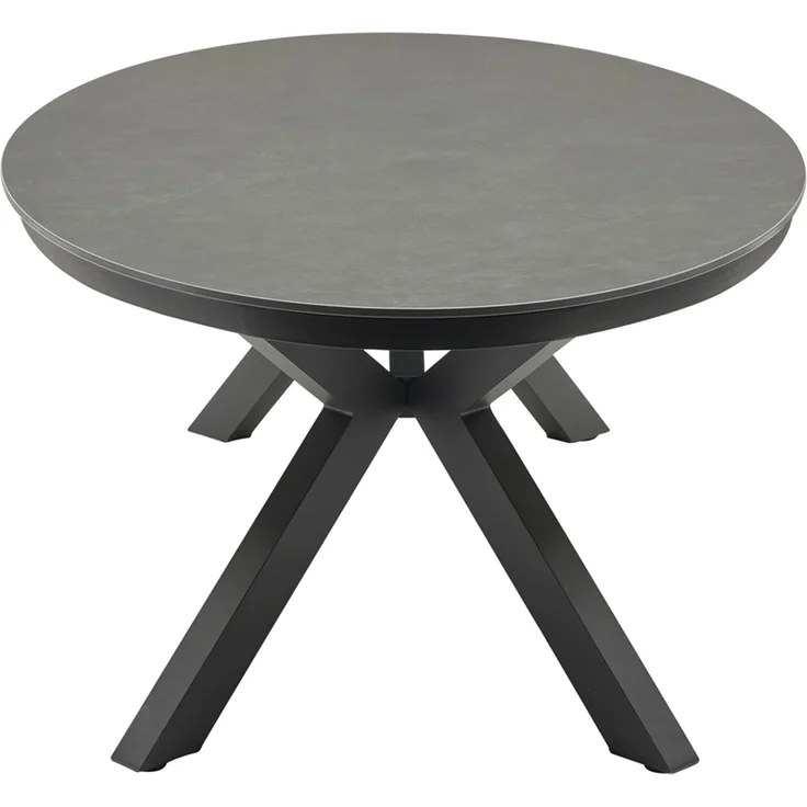 Gartentisch Malte Esstisch Terrassentisch 220 x 120 x 69 cm Aluminium/sintered stone Anthrazit – Bild 4