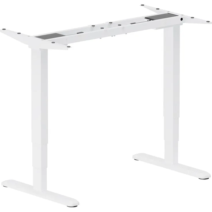 Equip ERGO Elektrisches Steh-Sitz-Schreibtischgestell, Weiß