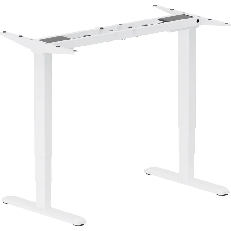 Equip ERGO Elektrisches Steh-Sitz-Schreibtischgestell, Weiß – Bild 1