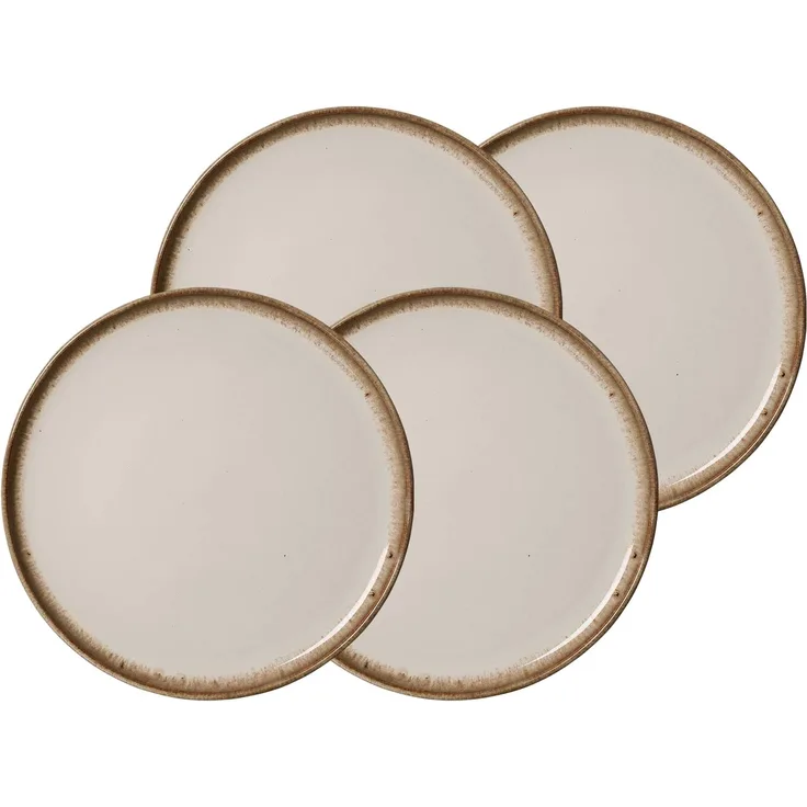 Ritzenhoff & Breker Malaga Speiseteller ø 27,5 cm 4er Set - Creme
