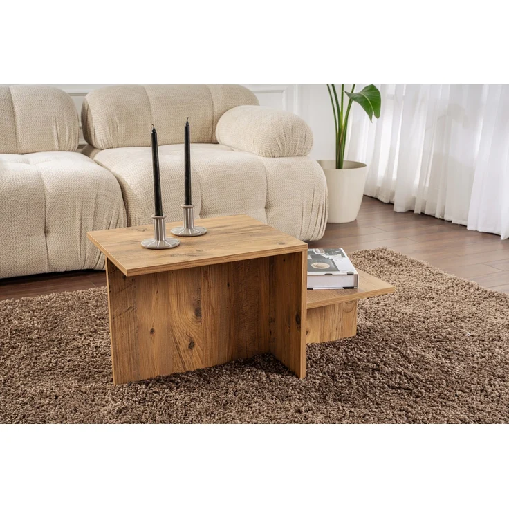 Skye Decor Couchtisch 100% MELAMINE COATED PARTICLE BOARD, 40 x 40 x 80 cm D1225 – Bild 1