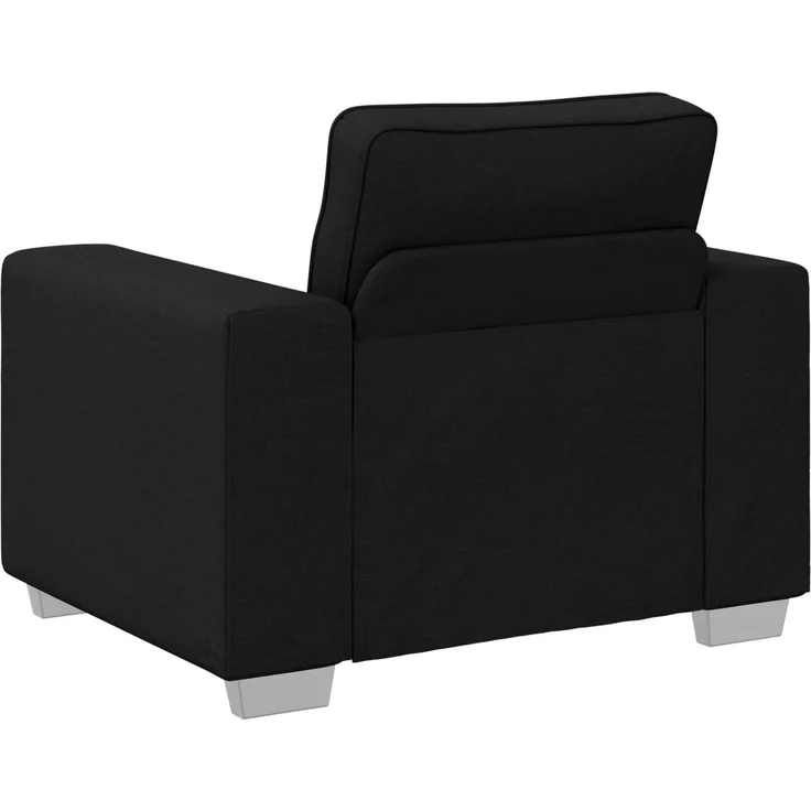 vidaXL Sofa-Sessel Schwarz 100 cm Stoff 4105209 – Bild 5