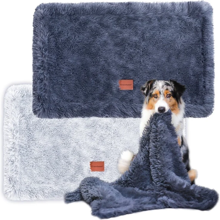Wahre Tierliebe Tierdecke Premium Kuscheldecke Fluffy - hält warm - wasserabweisend – Bild 1