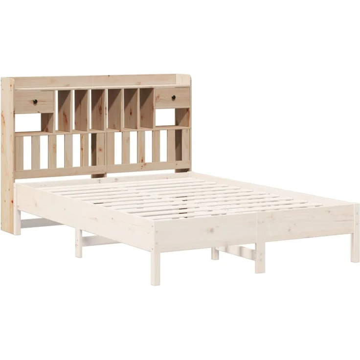 vidaXL Kopfteil mit Stauraum 180 cm Massivholz Kiefer 855502 – Bild 7