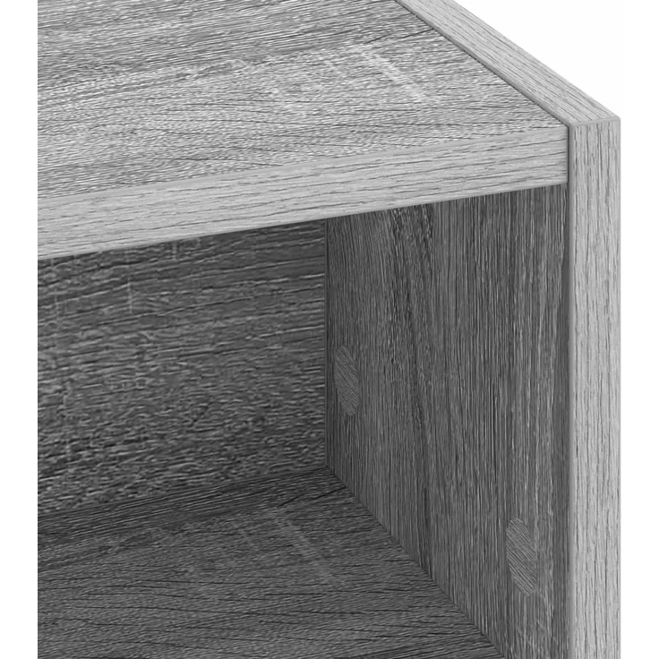 vidaXL Schreibtisch mit Stauraum Sonoma-Grau 100 x 50 x 91 cm 8008029 – Bild 6