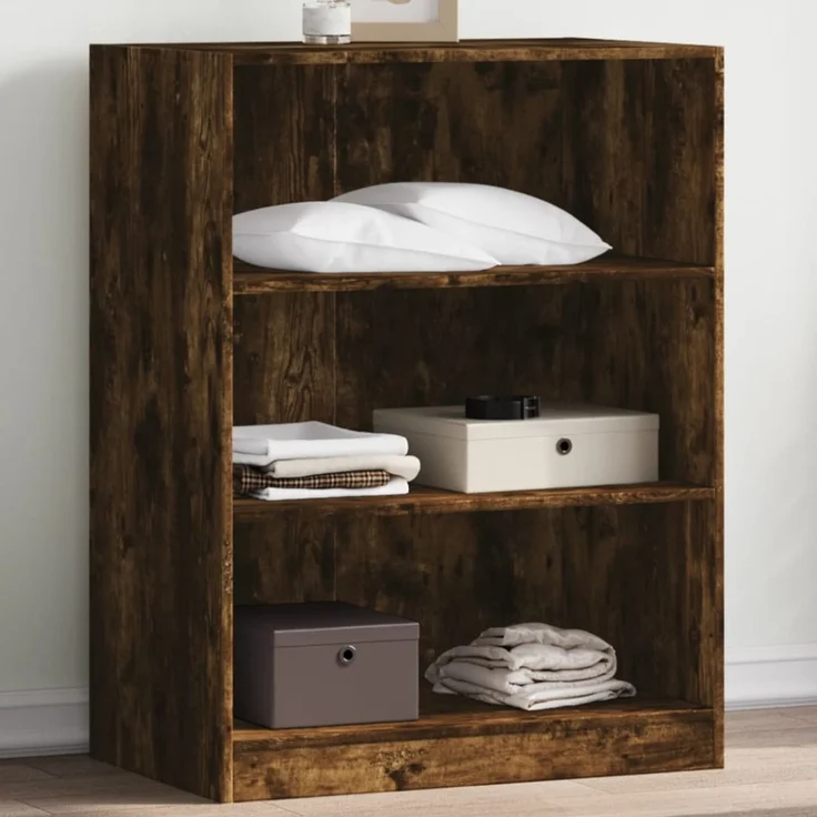 vidaXL Kleiderschrank Räuchereiche 77x48x102 cm Holzwerkstoff 840825 – Bild 1