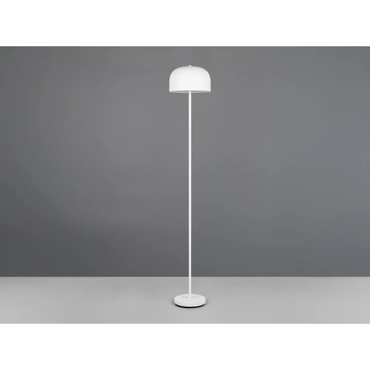 Akku Stehlampe JEFF dimmbar, per USB aufladbar, Weiß Höhe 147cm – Bild 10