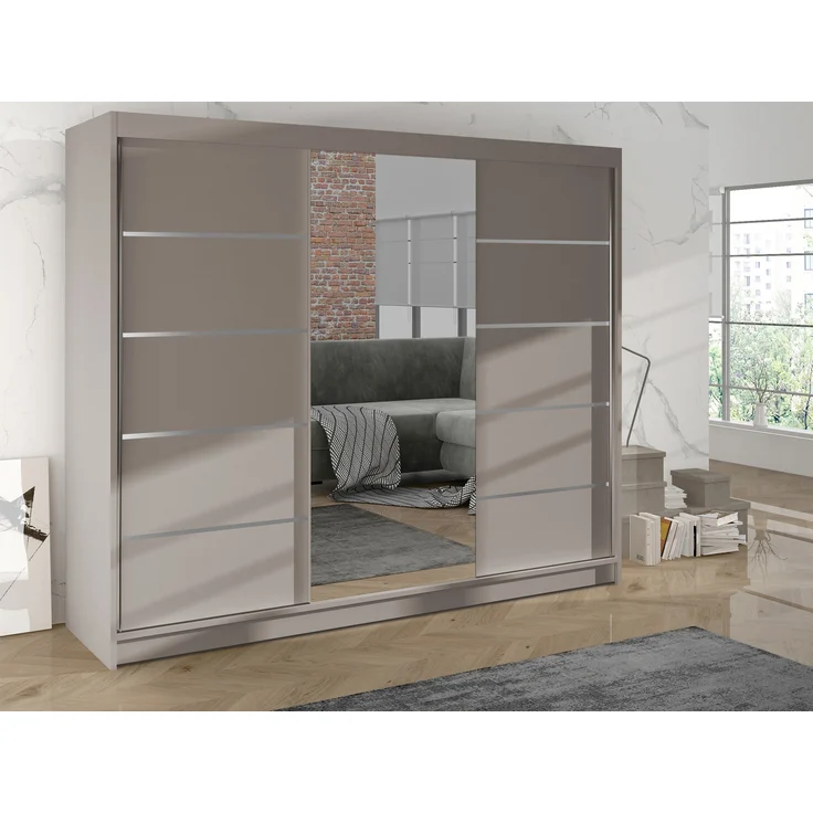 Schiebetürenschrank Dotan VI (Farbe: Cashmere) – Bild 2