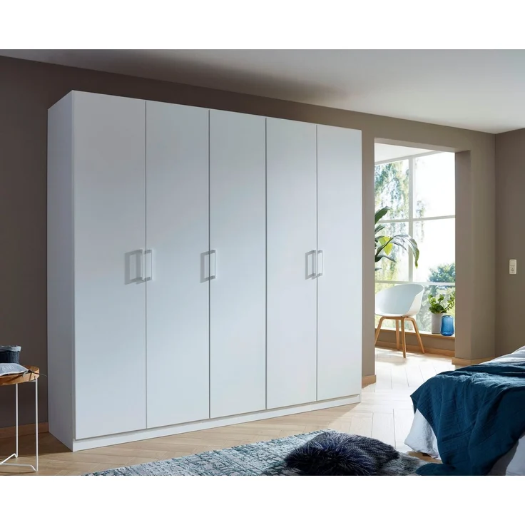 OTTO home Kleiderschrank Schrank Mehrzweckschrank Garderobenschrank Schlafzimmer Möbel THOR (3 verschiedene Ausstattungen BASIC/CLASSIC/PREMIUM (inkl. SOFT-CLOSE) mit farblich passenden, modernen Metallgriffen MADE IN GERMANY – Bild 2