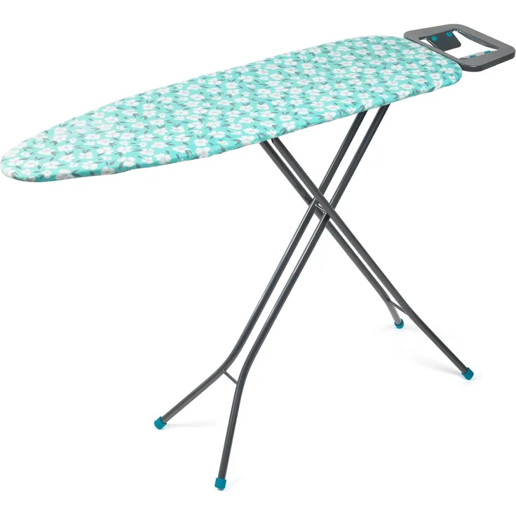 Beldray LA023995POP Bügelbrett 110x33 cm Verstellbarer Bügelauflage Aus 100% Baumwolle Leicht Falt