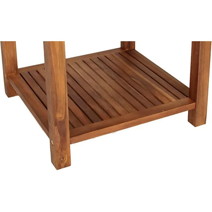 TPFGarden Gartentisch NEVADA (Outdoor Esstisch - Terrassentisch - Maße (BxHxT): 50 x 45 x 50 cm, Hochwertiger und robuster Outdoor Tisch) – Bild 2