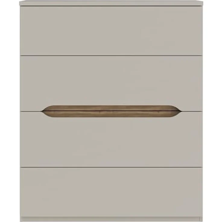 FORTE Hochkommode, B/H/T 95,1/114,7/41,5 cm Hochkommode ohne Griffe – Bild 4