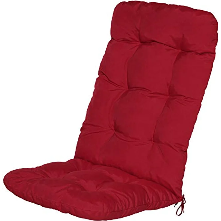 2er Set Beautissu Hochlehner Auflage Flair HL Rot – Bild 9