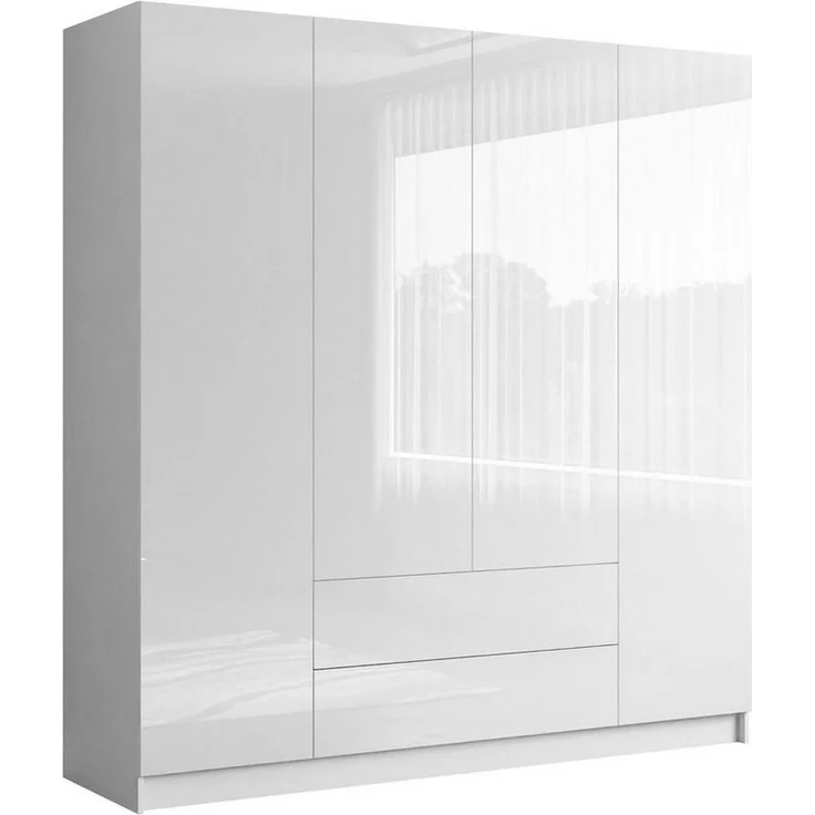Lookway Kleiderschrank AUREL 4D2SZ mit Schubladen – Bild 1
