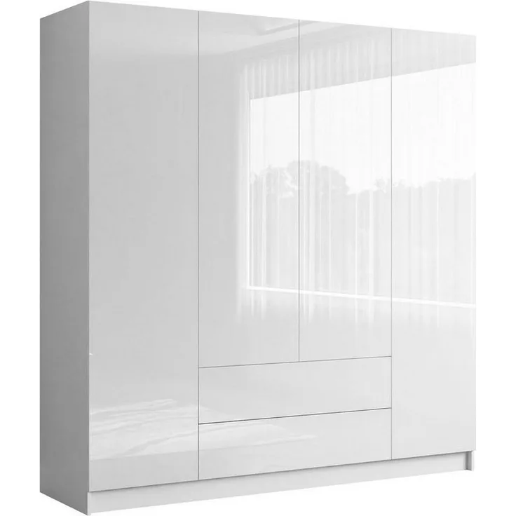 Lookway Kleiderschrank AUREL 4D2SZ mit Schubladen