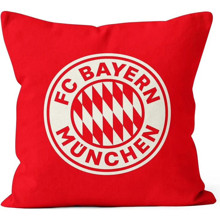 FC Bayern München Kopfkissen FC Bayern München I Kissen I Sofakissen I Zierkissen I Rot/Weiß – Bild 2