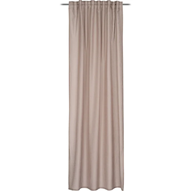 Gözze Vorhang GÖZZE Fertigvorhang STORMY taupe BH 140x245 cm braun Gardine – Bild 4