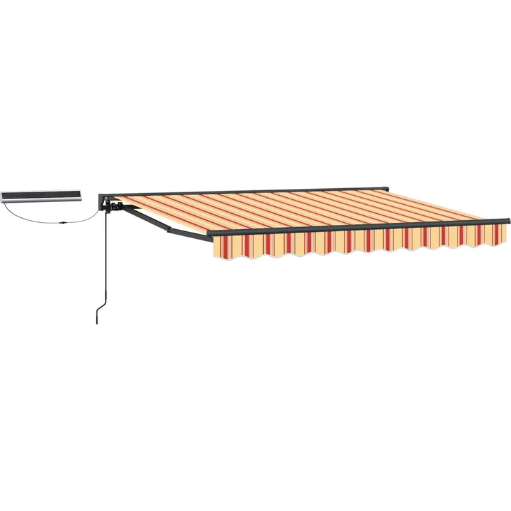 vidaXL Elektrische ausziehbare Markise 2,5 x 2 m 3421929 – Bild 2