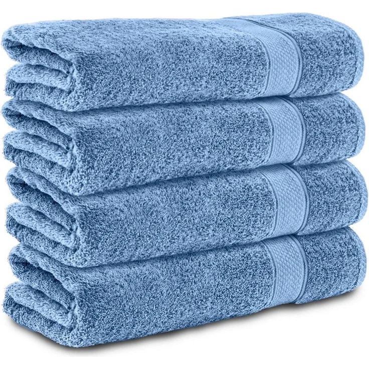 Komfortec Handtuch Set 100% Baumwolle, 470 g/m², Frottee (Set, 4-St), Handtücher 50x100 cm Set, Weich