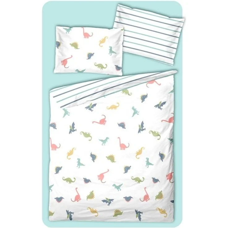 soma Babybettwäsche Perkal Baby Wende Bettwäsche 100x135 Alpaka Lama Regenbogen weiß bunt, Perkal, 2 teilig, Babybettwäsche +Spannbettlaken Baumwolle winter weihnachtsbettwäsche – Bild 4