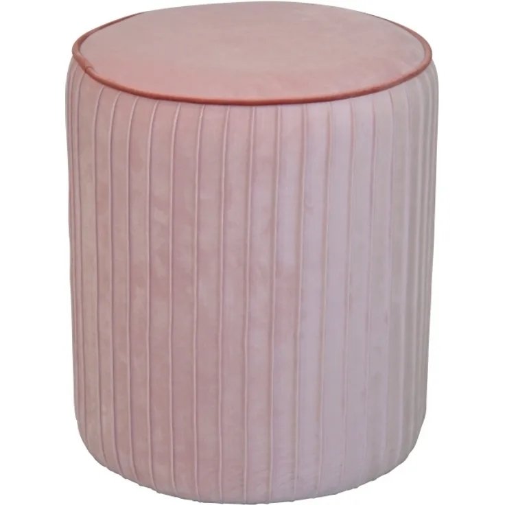 Sitzhocker/-pouf "Annabell" rose
