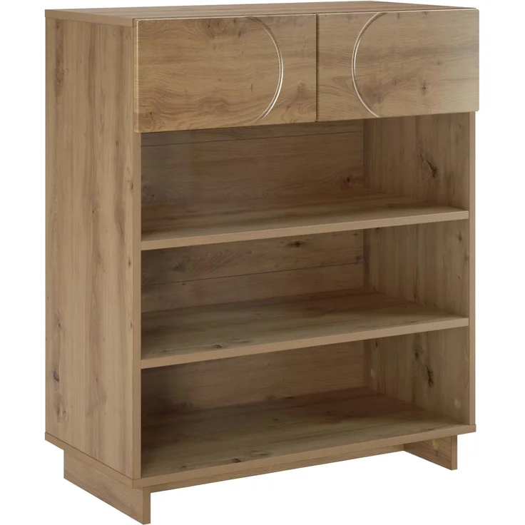 vidaXL Schuhschrank 73 x 38 x 87,5 cm Holzwerkstoff Artisan-Eiche 8011665 – Bild 2