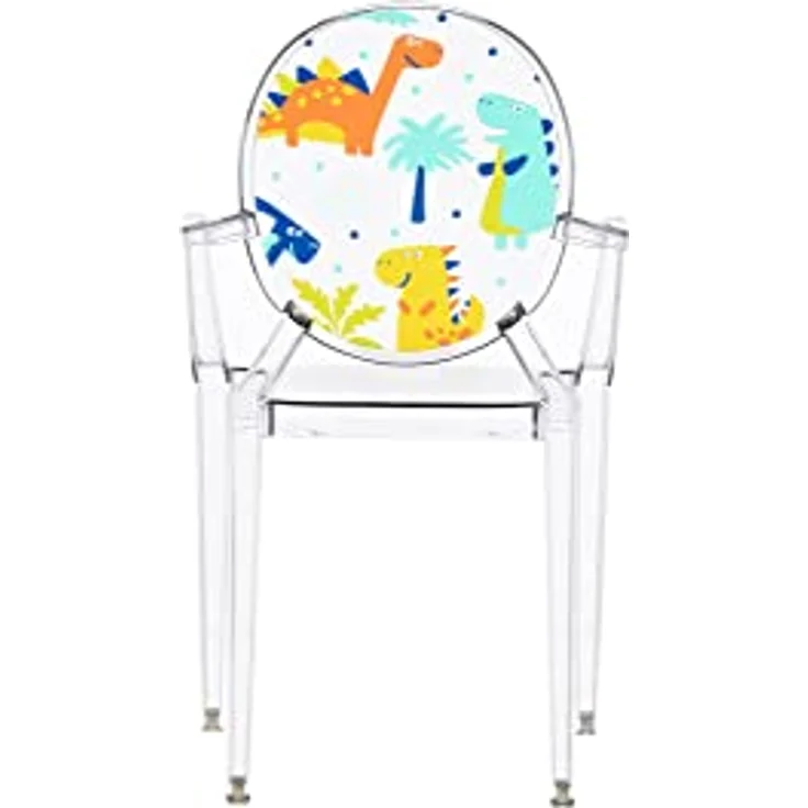 Kartell Loulou Ghost Kinderstuhl, Polykarbonat, transparent, 37 x 40 x 63 cm – Bild 5