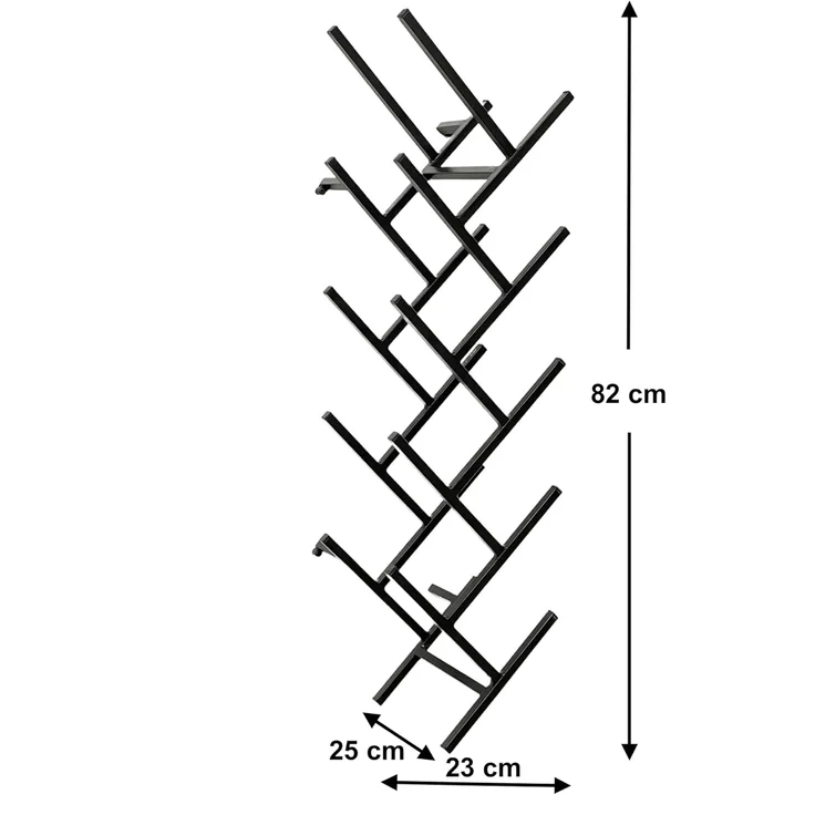 DanDiBo 2er Set Weinregal Metall Schwarz Wand erweiterbar für 18 Flaschen Acord Flaschenregal 96279 Flaschenständer Weinflaschenhalter Flaschenhalter – Bild 5