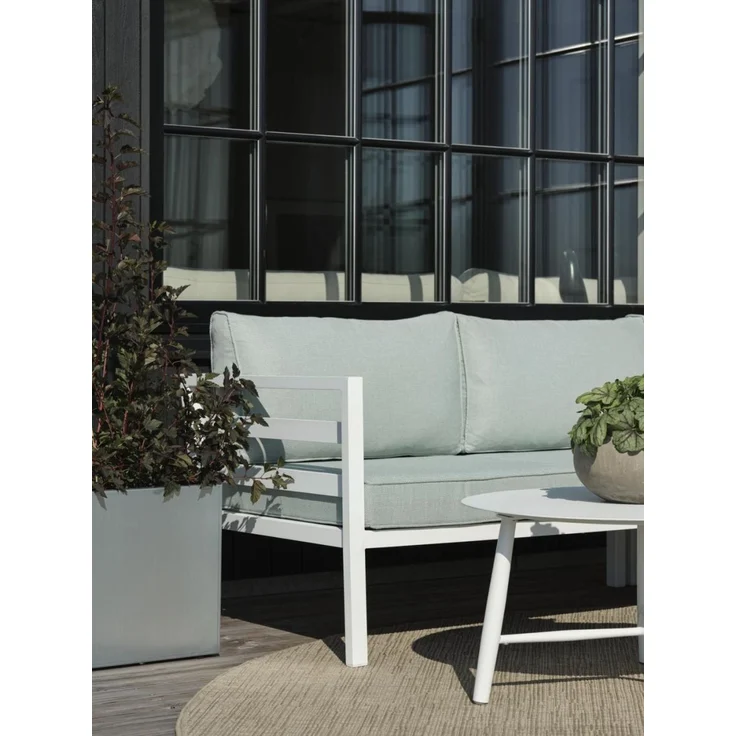 Blumentopf Timjan aus Aluminium, modern, silber, rostfrei, 40x40 cm, mit Entwässerungsloch – Bild 6