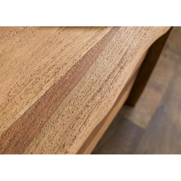 TV-Board Sheesham 200 x 45 x 50 natur lackiert / sandgestrahlt PURE SHEESHAM #221 – Bild 5
